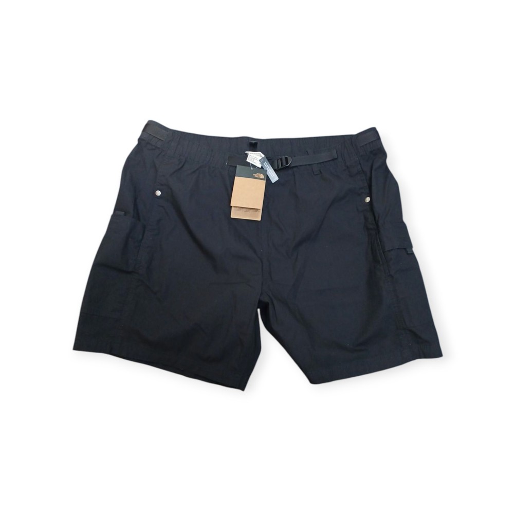 The North Face NWT Ripstop Cargo Easy Shorts Mens Size XXL 2XL Belt Black