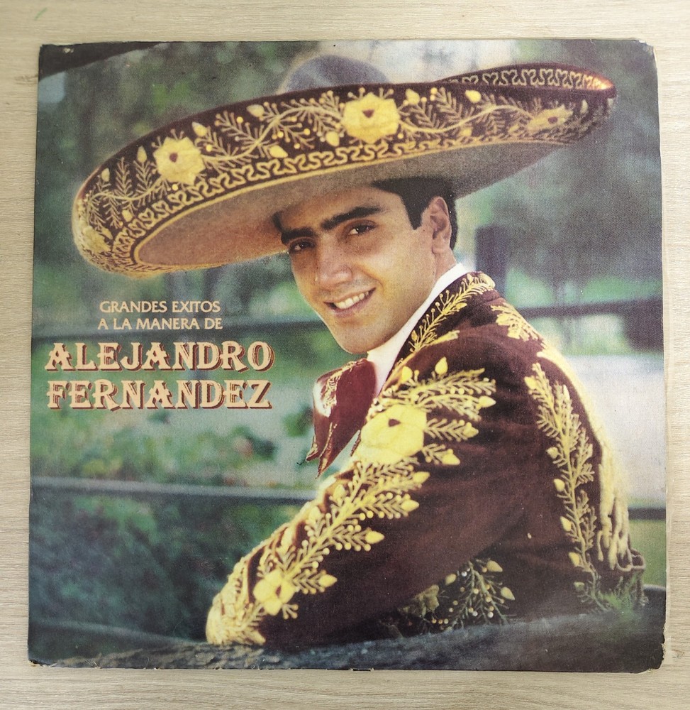 Alejandro Fernández ‎– Grandes Exitos 1994 colombia Press EX CONDITION