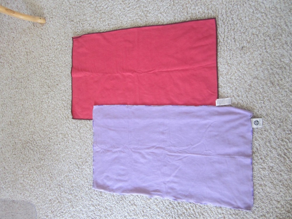 Manduka eQua Yoga Hand Towel  Lot of 2 Hot Yoga, sweat wicking