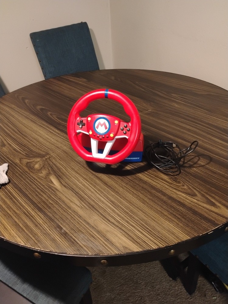 Nintendo Mario Kart Racing Steering Wheel for Switch No Pedals