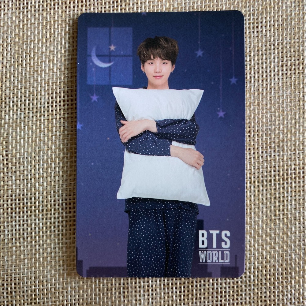 BTS SUGA [ World OST Game Coupon Official Photocard ] / New, Rare / +Gift-image
