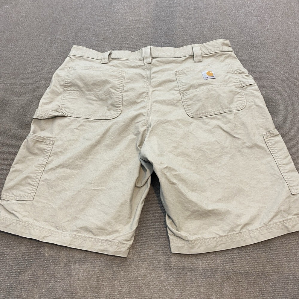 Carhartt Shorts Mens 40 Utility Carpenter B147 TAN Original Fit Workwear
