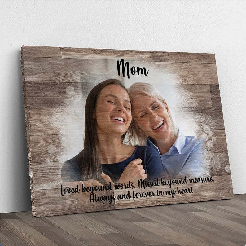 Personalized Memorial Loss of Mom, Loss of Mother Sympathy Gift, Personalized Mo