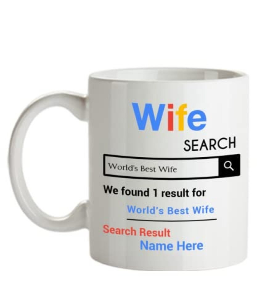 Personalized Wife Mug Personalized Wife Gifts Customized With Your Favorite Wife
