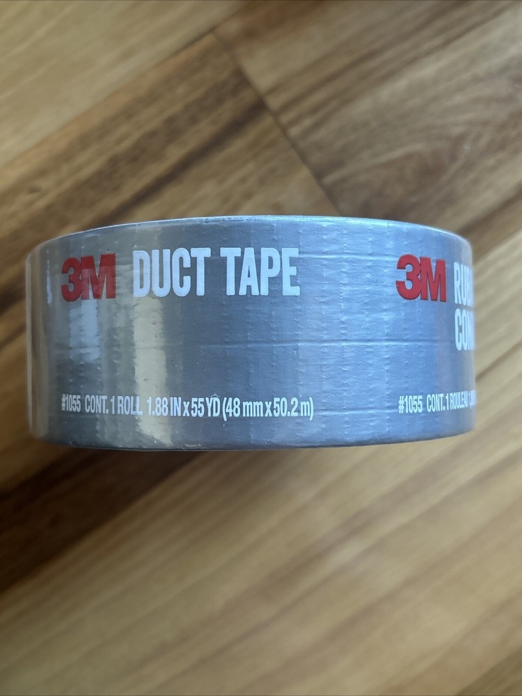 3M Scotch 1.88 in.   W X 55 yd L Silver Solid Duct Tape