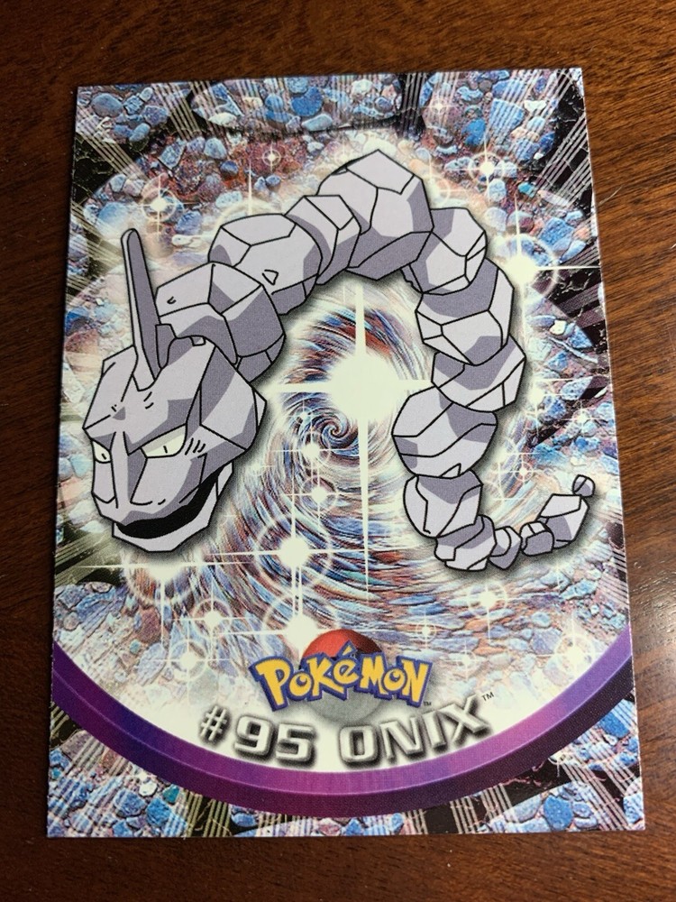 2000 Topps Pokemon TV Animation Series 2 #95 Onix FREE COMBINED SHIP