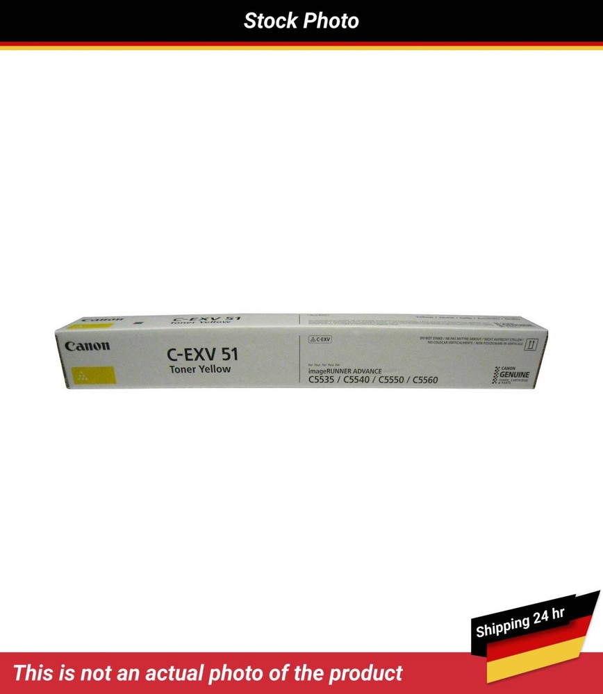 0484C002 Canon imageRUNNER ADVANCE C5535i Toner Cartridge Yellow