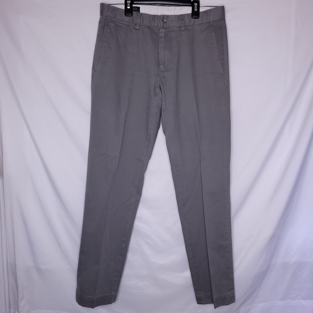 Polo Ralph Lauren Pants Mens 32/32 Gray Slim Fit