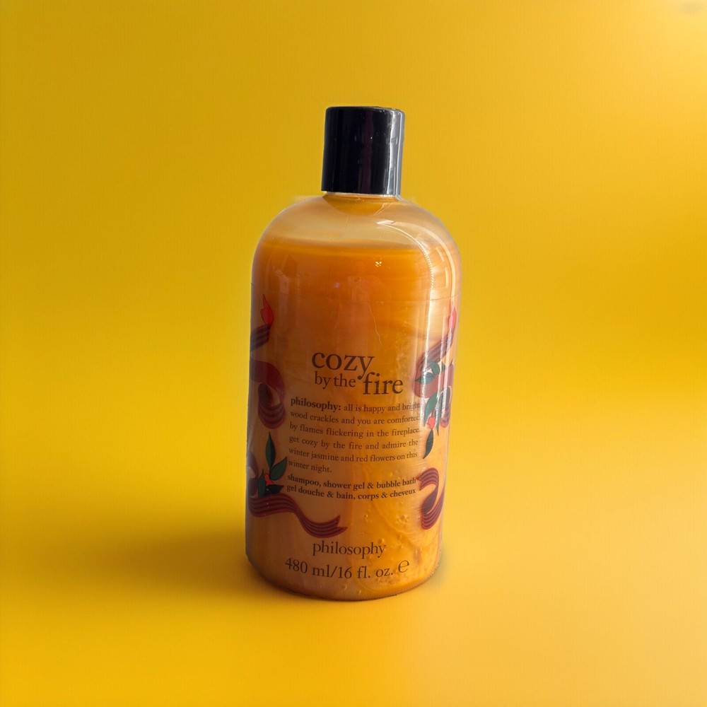 Philosophy Cozy By The Fire Shampoo Shower Gel & Bubble Bath, 16 Fl. Oz
