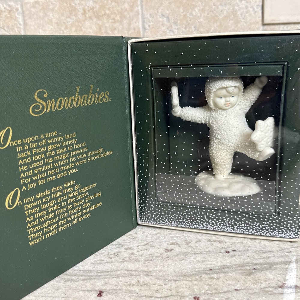 Dept 56 Snowbabies It's Snowing  ~ w /Original Box ~