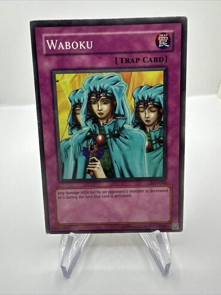 Yu-Gi-Oh TCG Waboku Common SDY-040 Unlimited Edition