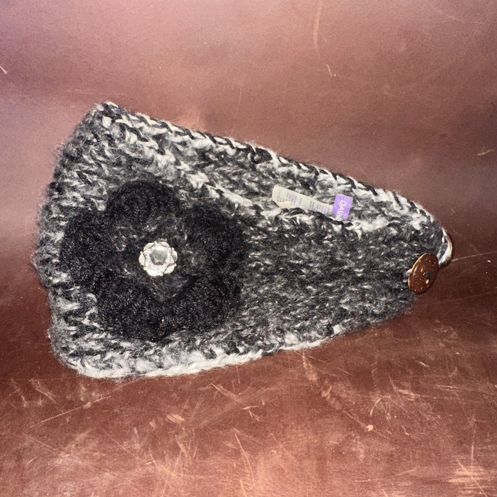 Crocheted Ear Warmer Headband for Women - Soft Winter Accessory