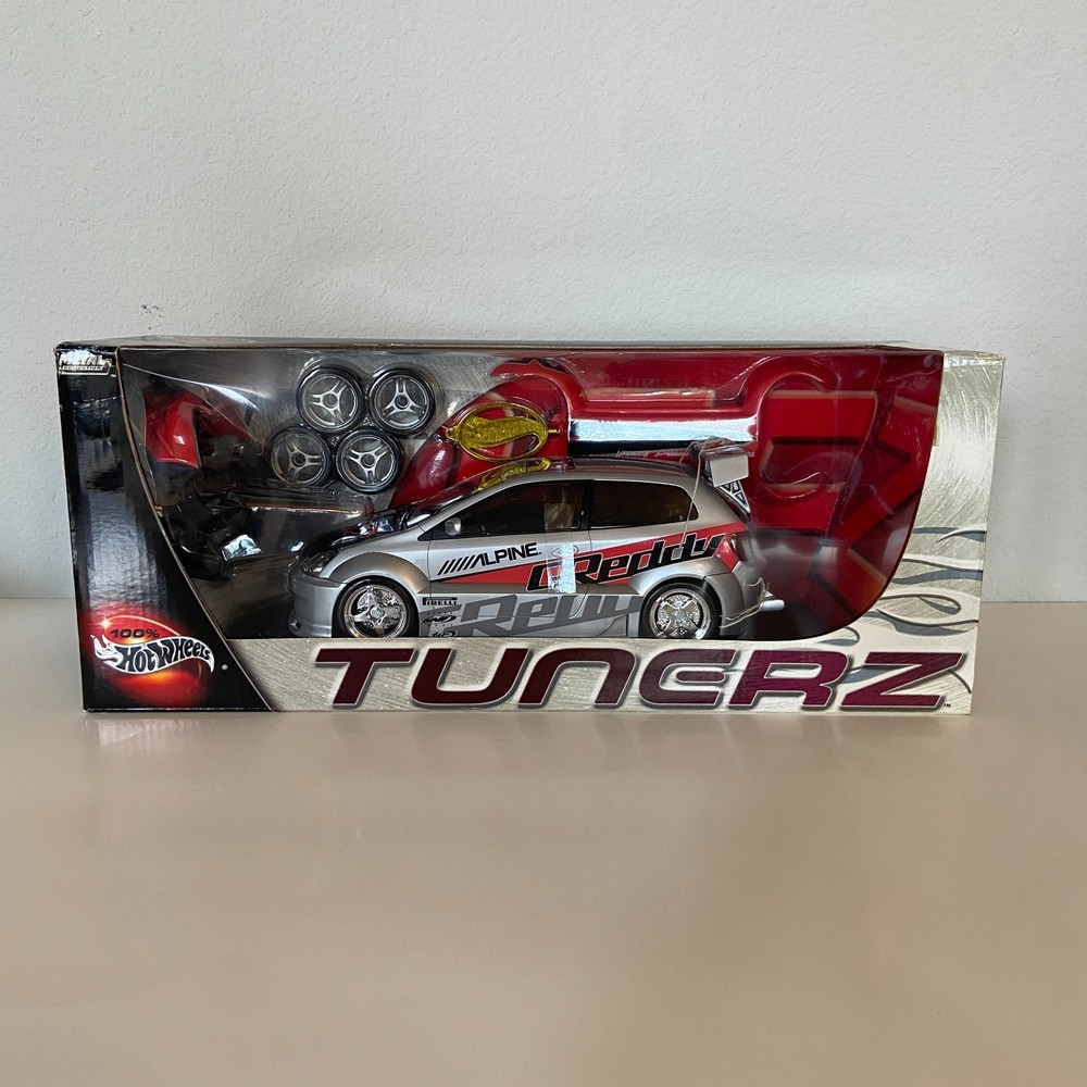 Hot Wheels Tunerz 1:18 Scale Honda Civic Si | GREDDY Alpine Custom | Sealed Box
