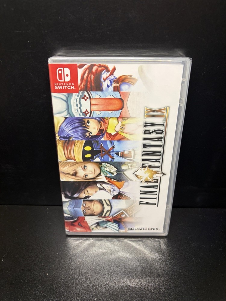 Final Fantasy IX for Nintendo Switch New Sealed W/ Case Protector! Ships Fast