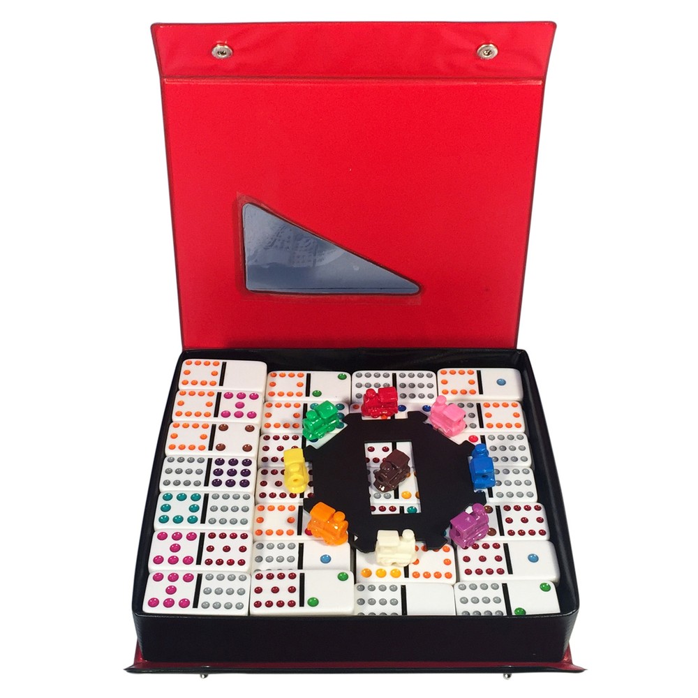 WE Games Mexican Train Dominoes, Double Twelve-image