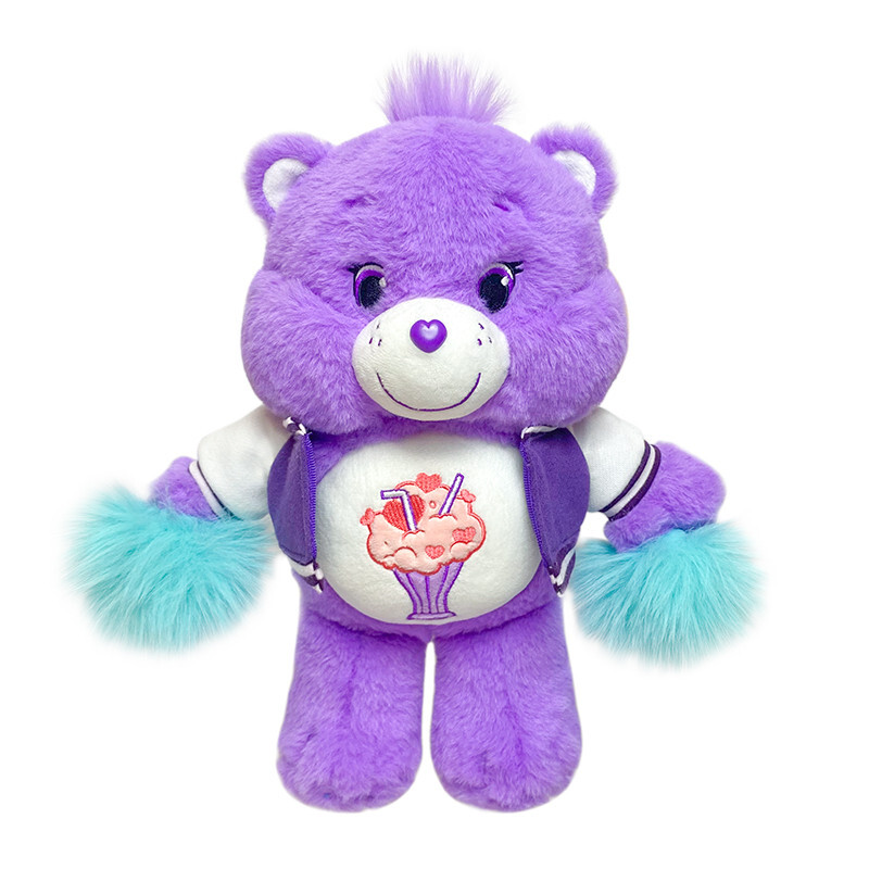Care Bear Classic Purple Share Bear College Style Gift for Kids