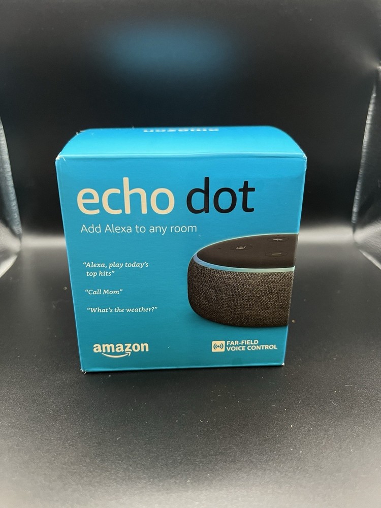 Amazon Echo Dot (3rd Generation) Smart Speaker - Charcoal