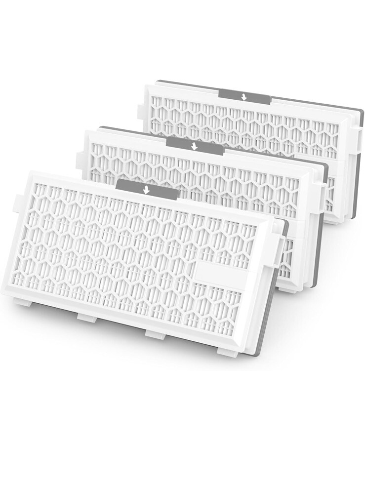 2 Pack Replacement Miele HEPA AirClean SF-HA 50 Filter HA 50 C2,C3,S4,S5,S6,S8