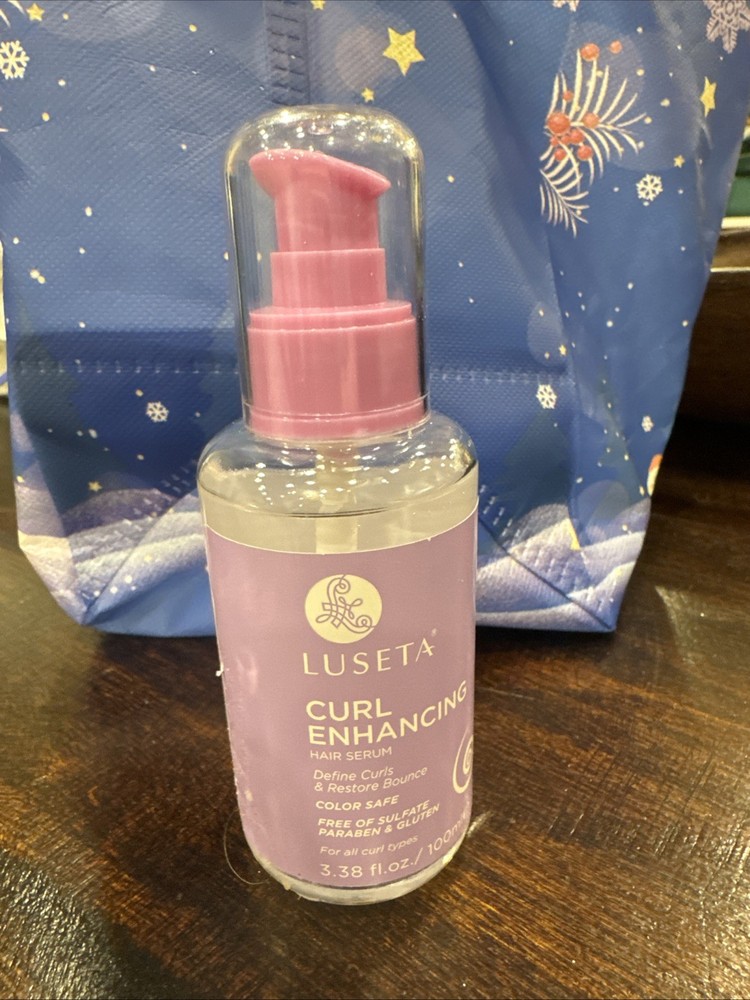 Curl Enhancing Frizz Control Hair Serum with Natural Ingredients 3.38 Oz