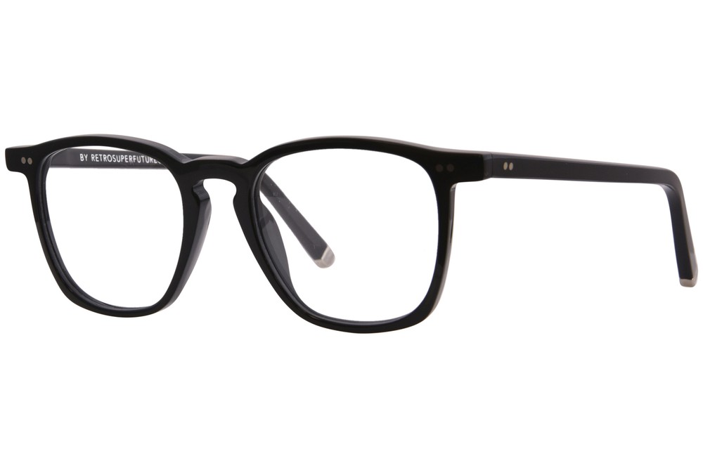 RetroSuperFuture Numero-35 TN8/R SP18 Black Full Rim Eyeglasses Frame 48mm Retro Style