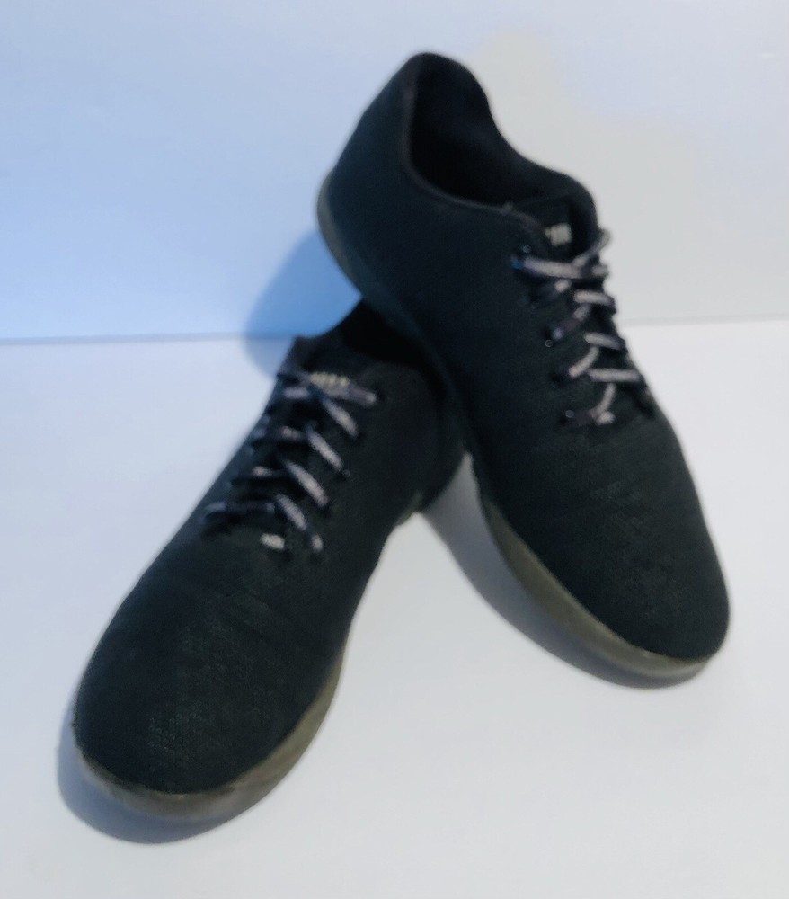 NOBULL Black Super Fabric Running Athletic Trainers Men 12.5 Women 14