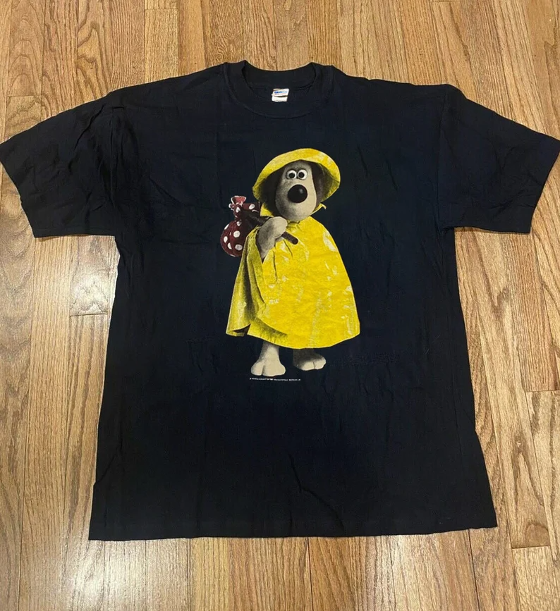 1989 Wallace & Gromit Retro Style Unisex T-Shirt