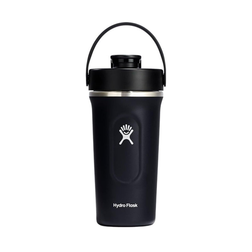 Hydro Flask 24oz Insulated Shaker Bottle in Sleek Black Design