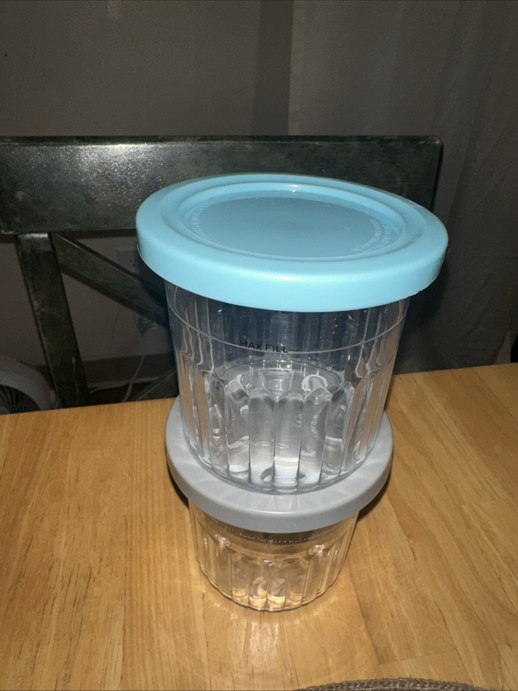 Ninja Creami Ice Cream Containers for Homemade Frozen Treats and Desserts