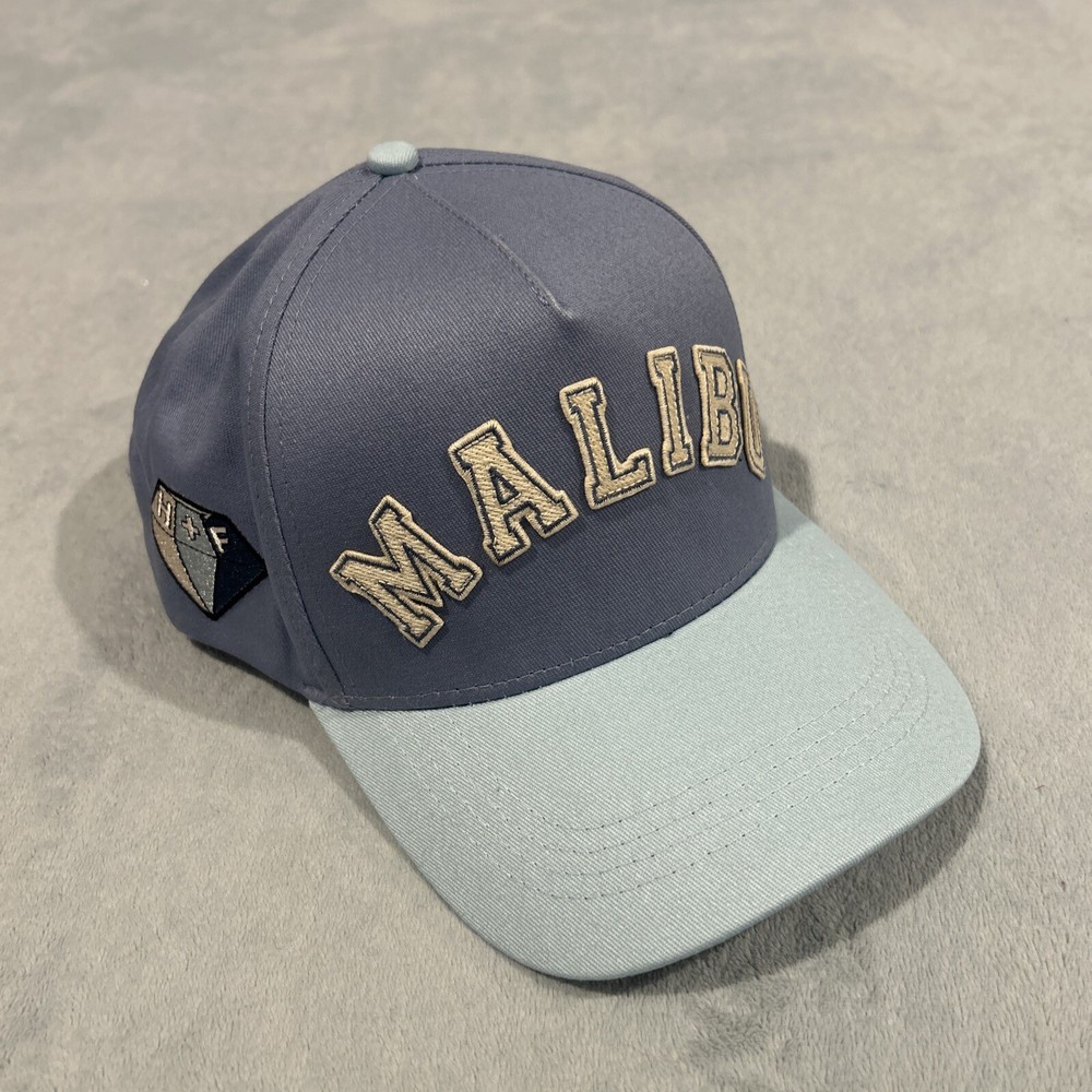 Homme Femme MALIBU CLUB DE SEXE Light Royal Blue Leather Strap Flawless Skater