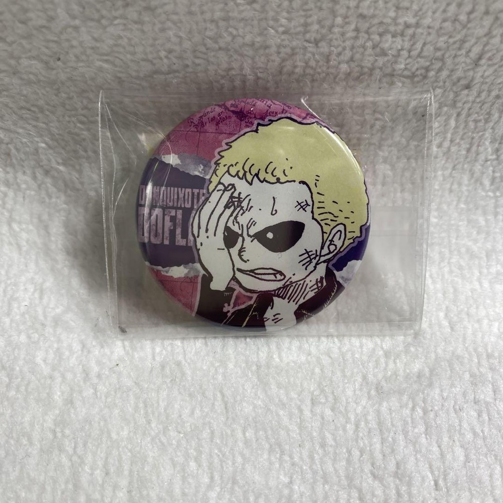 One Piece Doflamingo Collection Can Badge - New, Rare Item