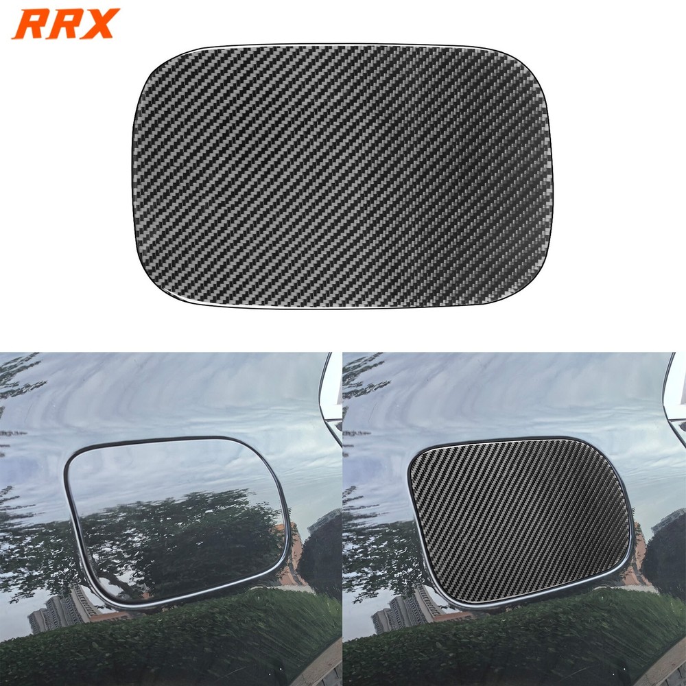 Real Carbon Fiber Exterior Fuel Tank Gas Cap Cover For Benz S-Class W222 2013-20