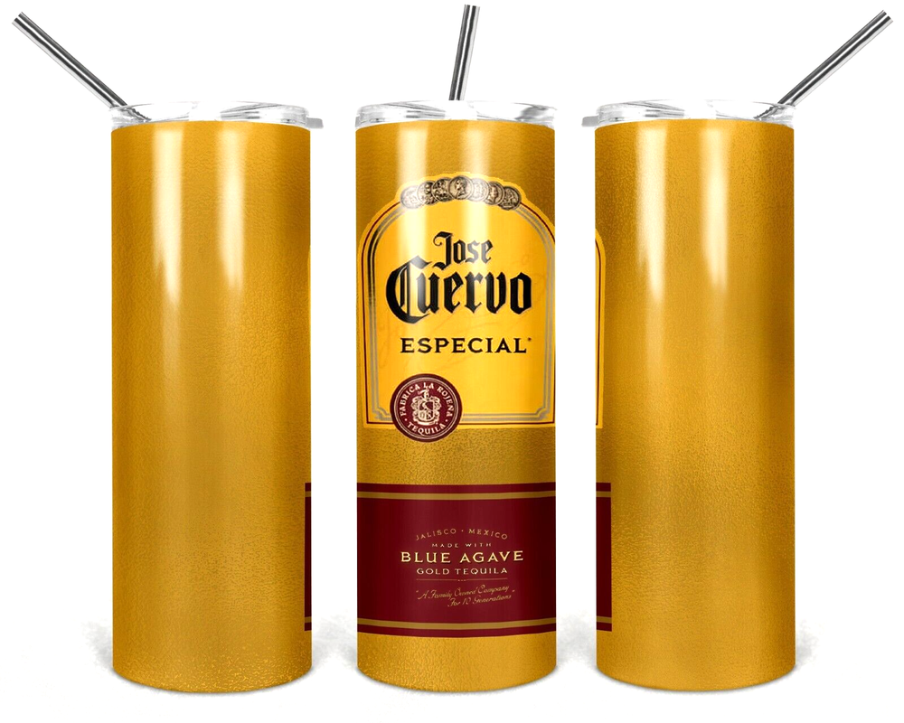 Jose Cuervo Gold Tequila Multicolor 20 oz Insulated Tumbler Lid Straw New