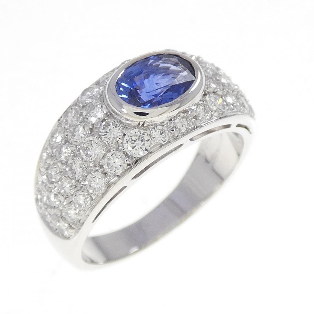 Authentic Bvlgari Sapphire Ring #230-000-304-1474