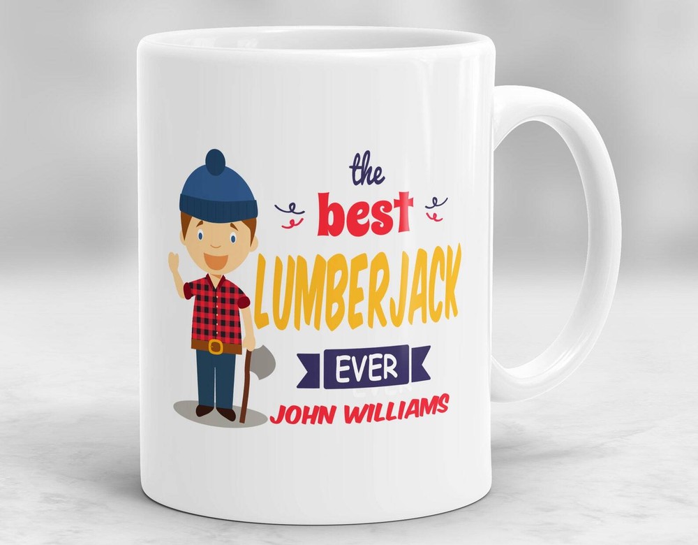 Lumberjack Mug Lumberjack Gift Ideas Gift For Lumberjack Lumberjack Present P232