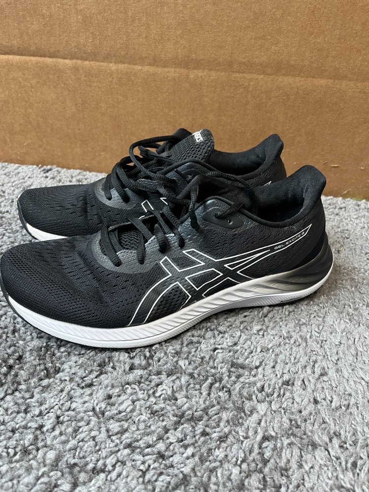 Asics Mens Gel Excite 8 1012A915 Black Running Shoes Sneakers Size 9