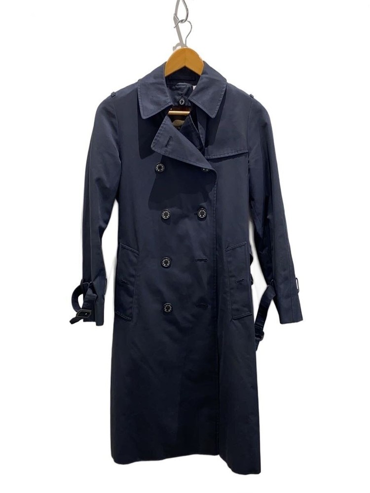 Mackintosh Trench Coat/34/Cotton/Nvy/Yg-Sm-Sm// 2733