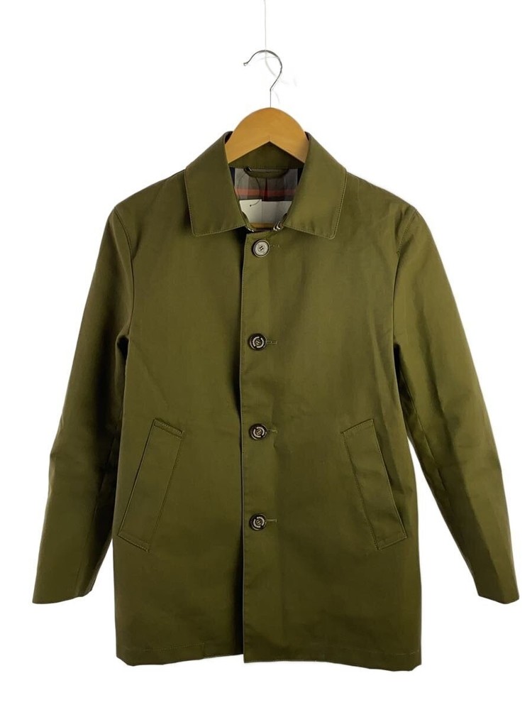 Mackintosh Philosophy Short  Steel Collar Coat/36/Cotton/Khk/H1C65-406-