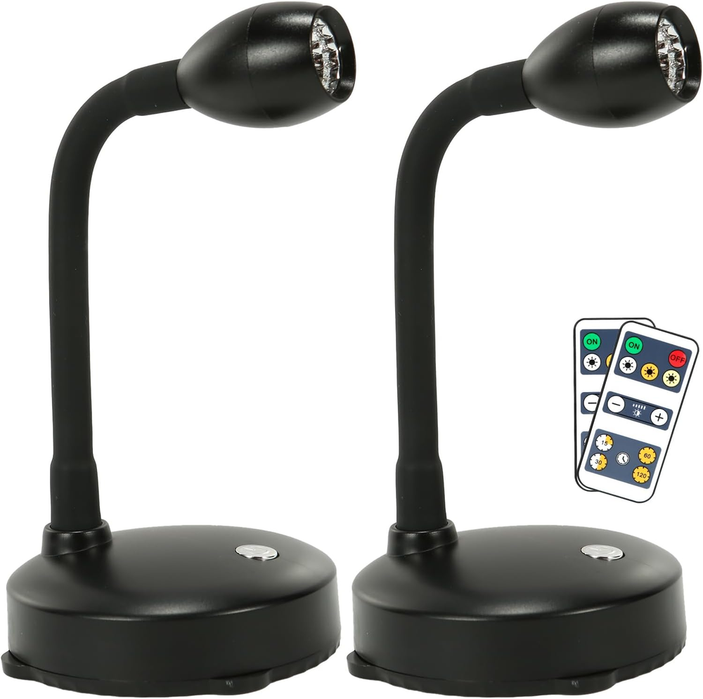 Cordless Spotlight Battery Operated, LED Picture Light, Dimmable Accent Light wi