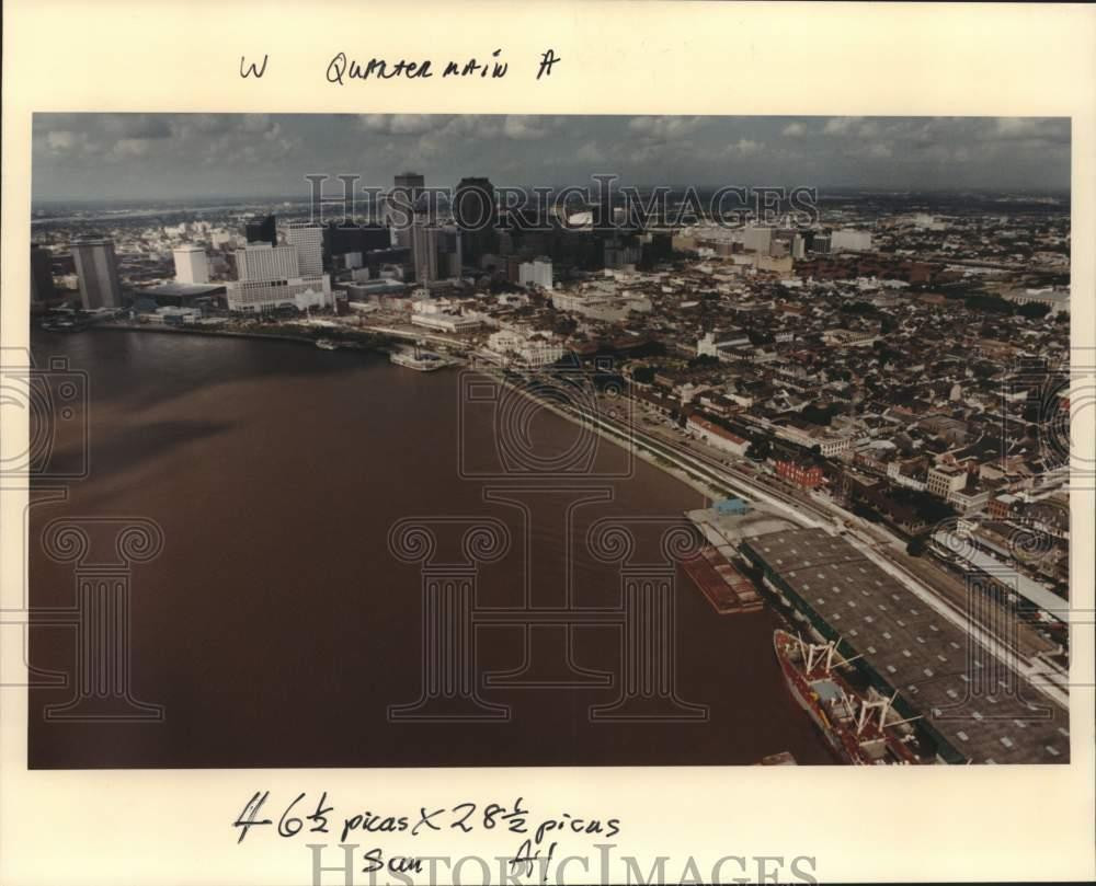 1990 Press Photo New Orleans Riverfront - noc35061