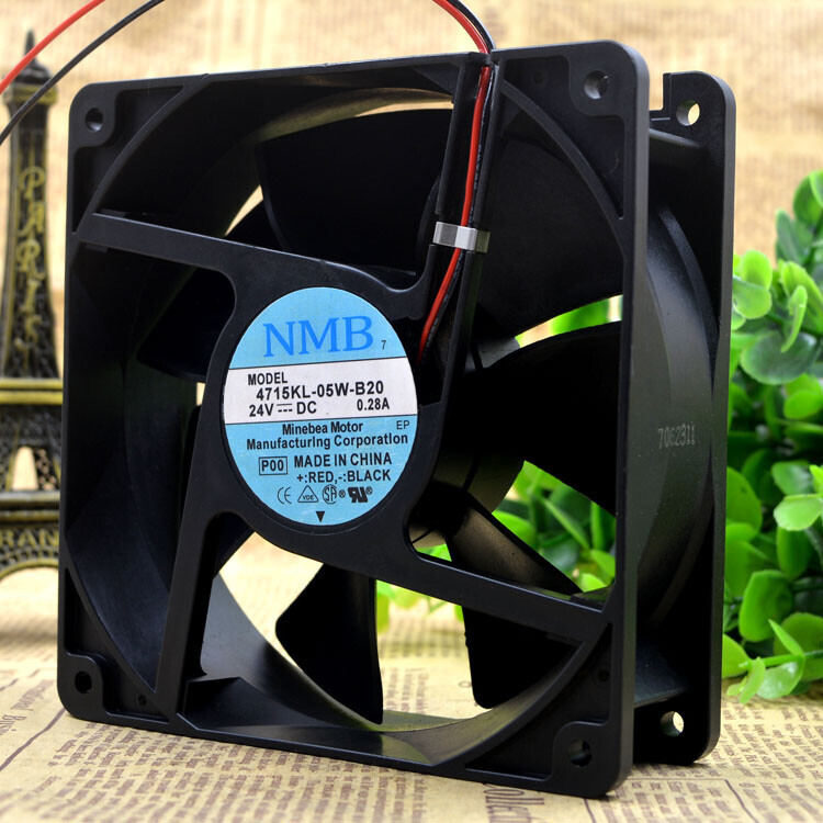 1PC For FAN NMB-MAT 4715KL-05W-B20 12038 24V 0.28A Z #F8