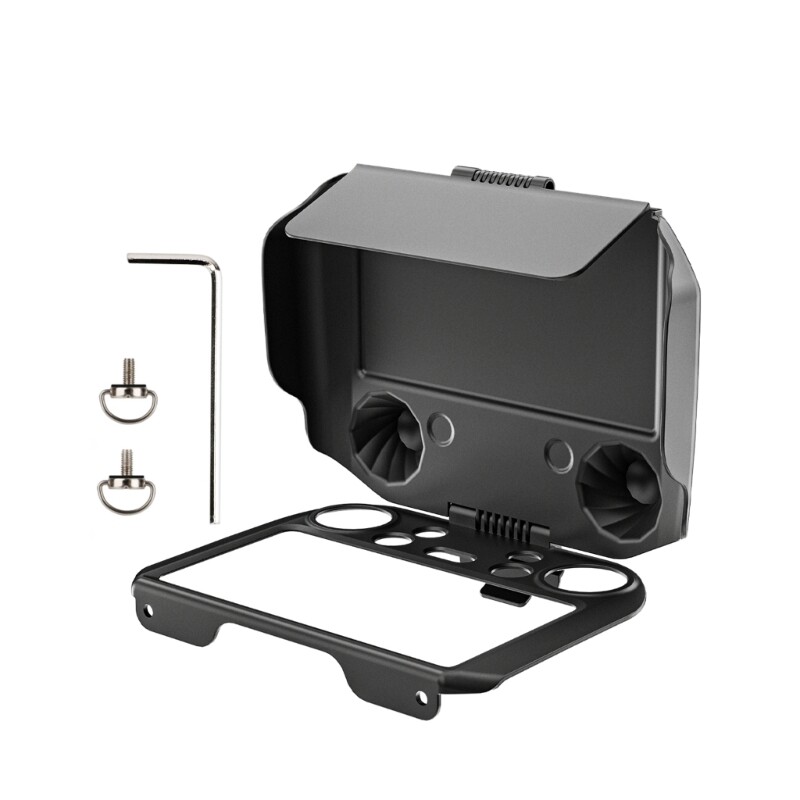 2-in-1 Sun Hood & Joystick Protector for 3 RC Remotes
