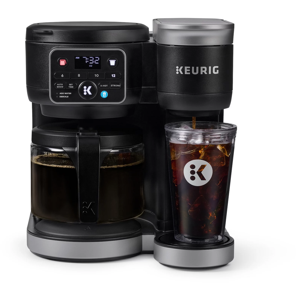 Keurig K-Duo Hot & Iced Single Serve Carafe Coffee Maker 2024 - New Edition