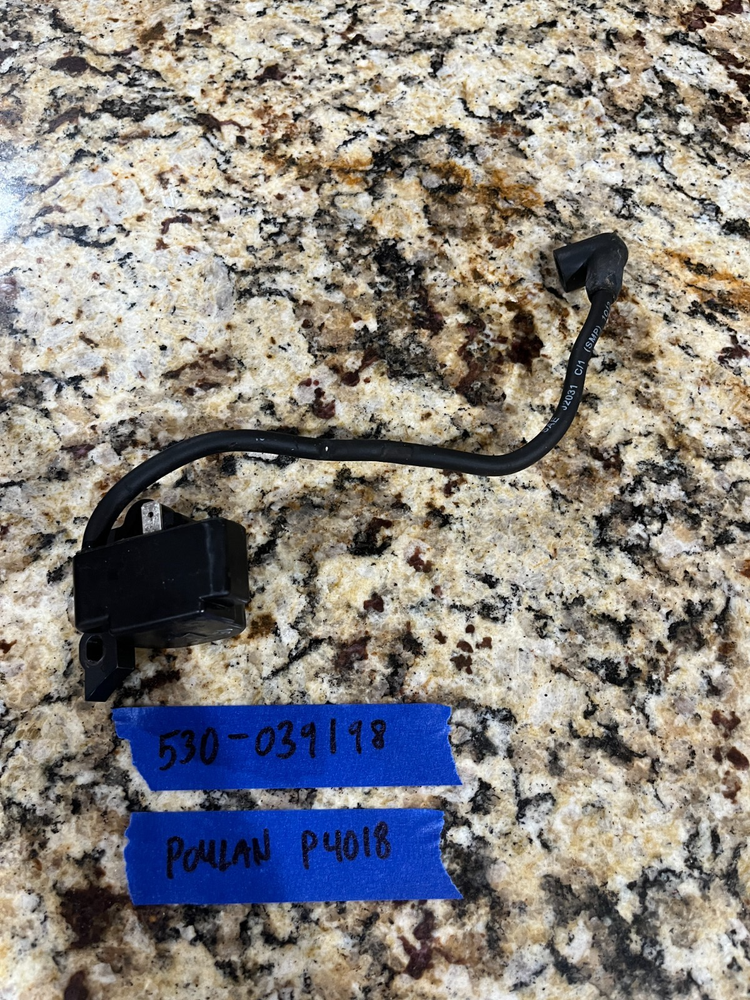 Ignition Coil For Poulan P3314 P3416 P3816 P4018 PP3314WSA  Chainsaw 530039198
