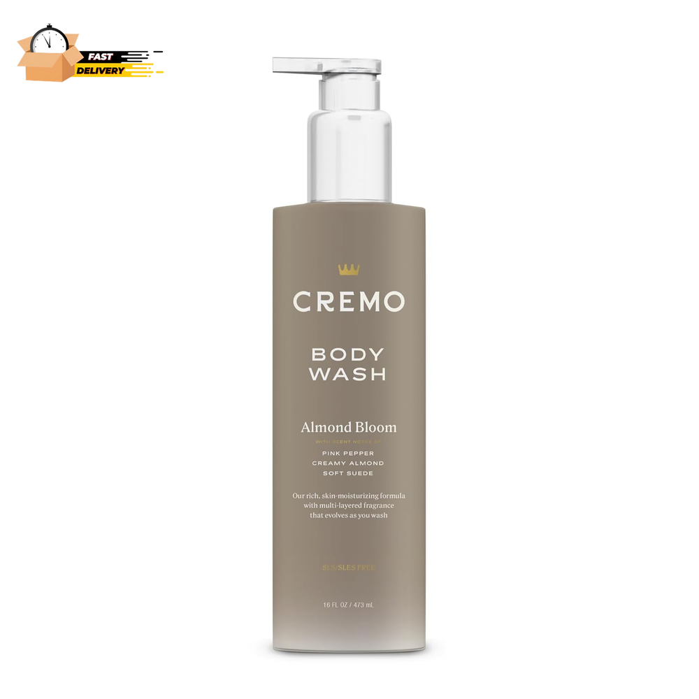 Almond Bloom Women's Body Wash with Spicy Pink Pepper & Skin Moisturizing Formula