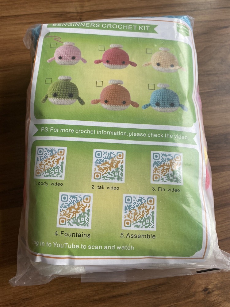 Crochet Kit for Beginners Crochet Starter Kit for Kids Adults Knitting Kit