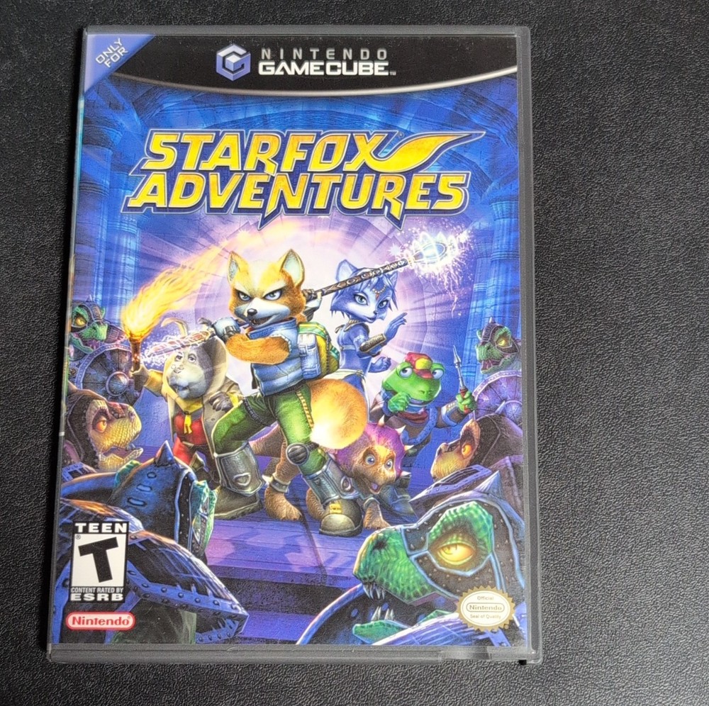 Nintendo Star Fox Adventures GameCube NTSC-U/C Complete Manual 2002
