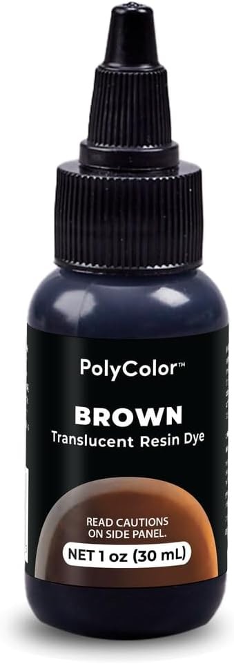 Alumilite 1 oz Brown Liquid Resin Dye for Casing and Tinting