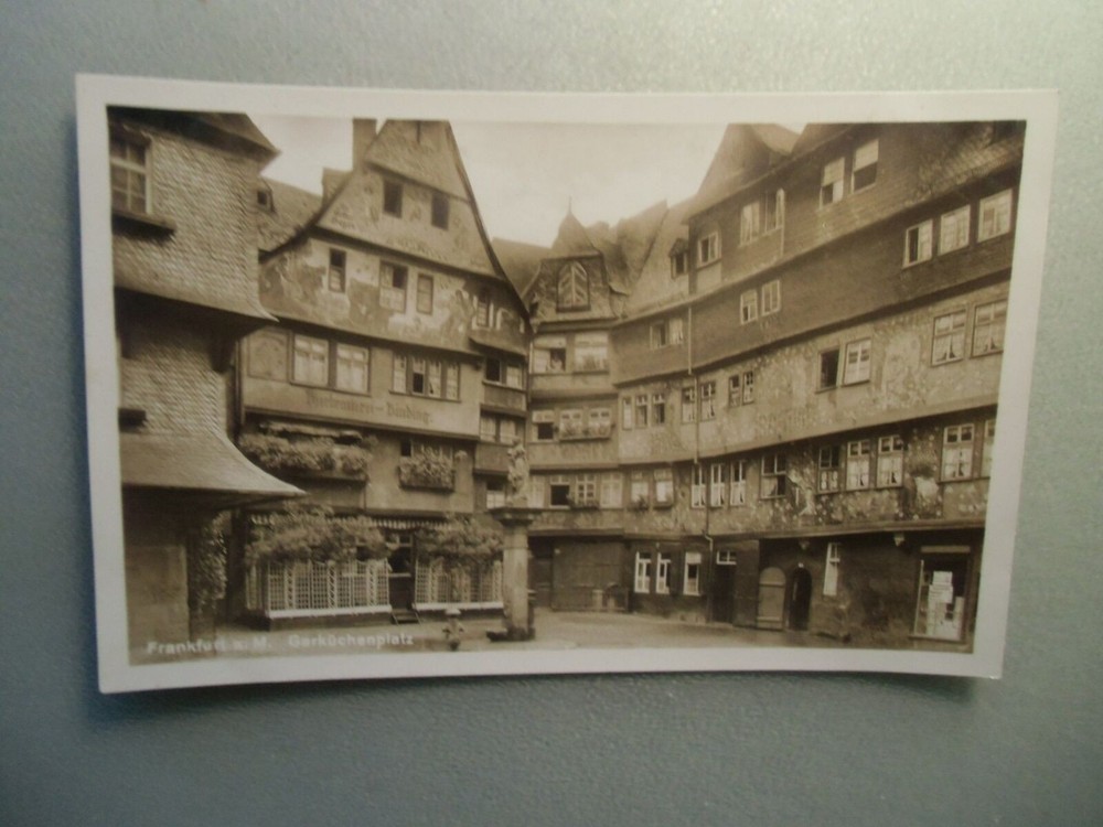 Postcard Frankfurt a. M. Garküchenplatz