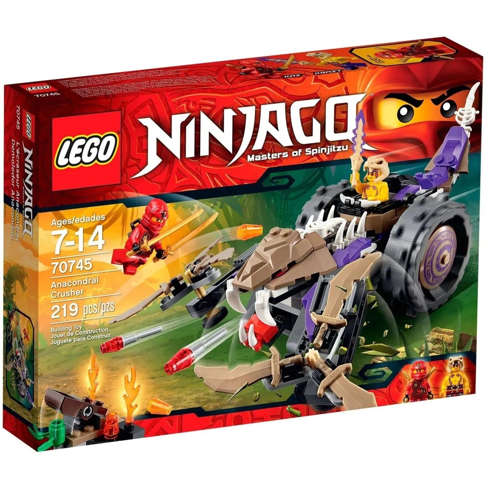 LEGO Ninjago Anacondrai Crusher Building Set Tournament of Elements Series