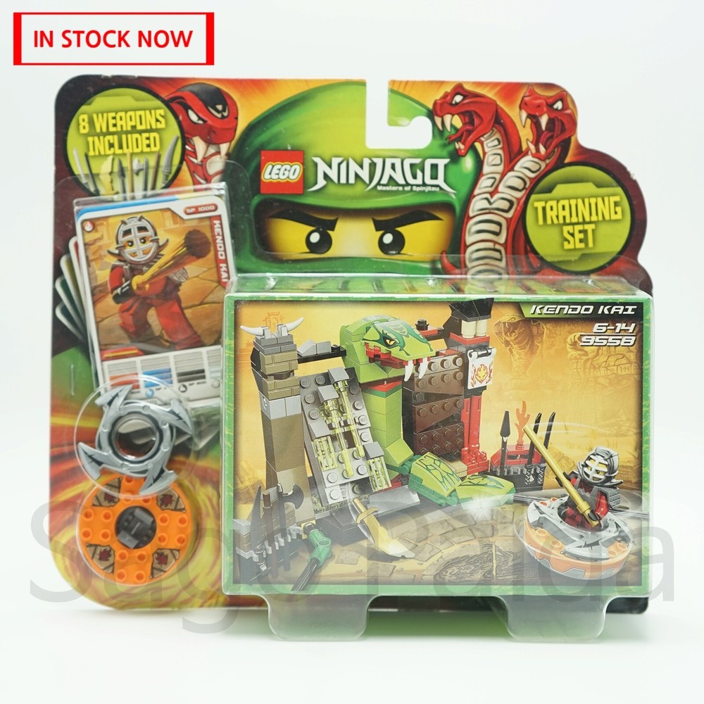 Lego 9558 Training Set  NINJAGO Masters of Spinjitzu Kendo Kai  2011  *READ*